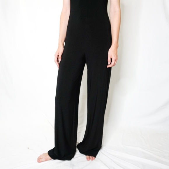 NORMA KAMALI Sleeveless Black Jumpsuit Black - Picture 8 of 8